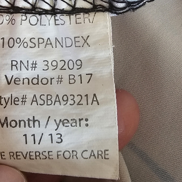 Burnside Mens Swim Board Shorts Palm Tree Tropical Print Size 34 - Picture 11 of 12